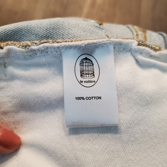 NWT - Le Volière Jeans Classy Skirt - Picture 8 of 10